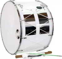 Orientalische Profi 51 cm. Plexi DAVUL Schlagzeug Dhol Trommel mit LED,s