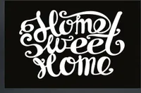 Fußmatte - Türmatten - Home sweet home