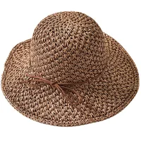 Strohhut Damen,Sonnenhut,Sommerhut,Faltbar