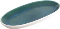 HOMLA SEDANO ovale Platte türkis 18 cm