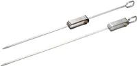 Tepro Schaschlikspiesse 2er-Set Edelstahl Länge 45 cm