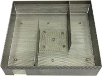 Kaltraucherzeuger 15cm x 15cm Edelstahl