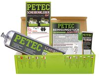 PETEC Scheibenklebstoff SCHEIBENKLEBER-SET, SCHLAUCHBEUTEL Schwarz 0,4 L (