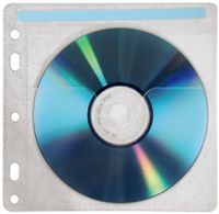 hama puzdro na 2 CD/DVD PP transparentné