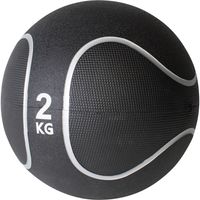 GORILLA SPORTS® Medizinball - 2kg Gewichte, Ø 23 cm, Rutschfest, aus Gummi - Slam Ball, Gewichtsball, Trainingsball, Fitnessball