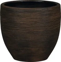 Blumentopf konisch Le Havre Ø 29 cm H 26 cm Keramik braun