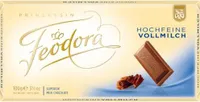 Feodora Tradition Hochfeine Vollmilch Schokoladentafel 100g