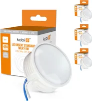 LED Insert Modul flach Neutralweiß 4000K 450lm 230V 5W für Einbaustrahler MR16 Ersatz Ø 50mm Einbauleuchten Rahmen Leuchtmittel Abstrahlung für Standard Einbaustrahler Ultra flach nur 24mm
