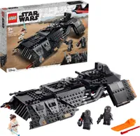 LEGO 75284 Star Wars Transportraumschiff der Ritter von Ren, Bauset mit Rey Minifigur