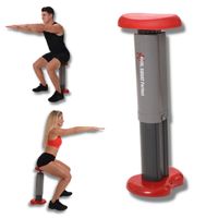 Gymform® Squat Perfect - Beckenbodentrainer, Kniebeugen Trainingsgerät, Po Fitnessgerät mit 5 Intensitätsstufen, Kniebeugen einfach zuhause