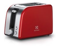 Electrolux 2-Scheiben Toaster Edelstahl/ROT 7 Röstgradstufen 850W EAT7700R