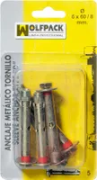 Metallschraubanker 10x 70/12 mm. (2 Stück)