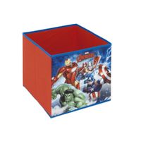 lagerbox Avengers 30 Liter Polypropylen rot/blau