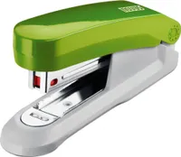 Novus Heftgerät E 15 fresh, bis 15 Blatt fresh grün/grau, Oberlademechanik
