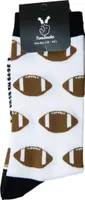 TwoSocks lustige Socken Football Socken  Sportsocken, Motivsocken, Baumwolle Einheitsgröße
