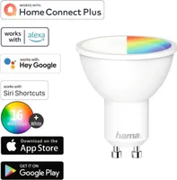 Hama SMART WiFi LED žárovka, GU10, 5,5 W, RGBW, stmívatelná, ovládání pomocí App