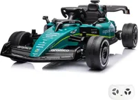 Kinder Elektroauto 12V - Aston Martin Formel 1 - 1 bis 6 Jahre - mit Fernbedienung - Grün