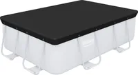 Bestway® PVC-Abdeckplane 269 x 179 cm, schwarz, eckig