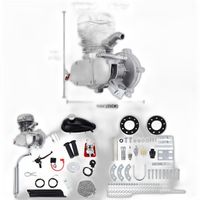 Sada motoru na kolo - elektrický motor na horské kapesní kolo, 100 cm3, stříbrný