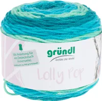Gründl Wolle "Lolly Pop", 4-fädig, 150g, ca. 240m Frosty Swirl, Farbe 10