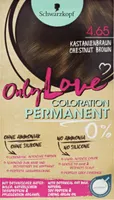 Only Love Coloration 4.65 Chestnut Brown Level 3 143ml