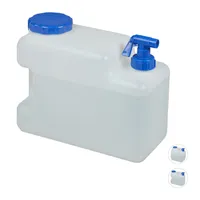 ariel-gxr Wasserkanister faltbar 5L +10L,Tragbar Faltbarer Trinkwasser, Wasserbehälter Wassertank für Wandern Camping Picknick Travel BBQ (blau) :  : Sport & Freizeit