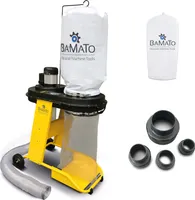 BAMATO Absauganlage AB-550 inkl. Adapter Set und 2. Filtersack
