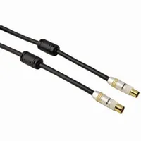 Hama 00056552, 1,5 m, Coaxial M, Coaxial FM, Čierna