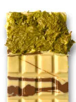Dubajska czekolada XXL z pistacjami 220 g, biała czekolada z Dubaju