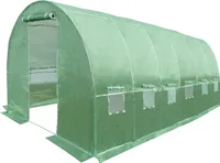 Gewächshaus Foliengewächshaus Winterfest Tomatenhaus Folientunnel Treibhaus 6x3 18m2