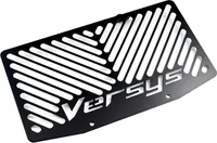 Kryt chladiča ZIEGER kompatibilný s Kawasaki Versys 650 BJ 2010-14 dizajnové logo čierna