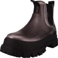 Buffalo Damen Elegante Stiefelette Aspha Chelsea VNTG 1270111 Grau