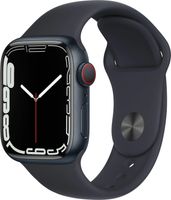 Apple Watch 7 4G 41mm hliníkový sportovní řemínek Midnight MKHQ3 (Velmi dobré)