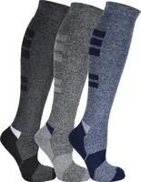 Frostfighter Kniestrümpfe Herren Thermokniestrümpfe, Winter (4-Paar) Anitipilling Innenfutter, Vollfrottee Innenfutter, Thermo, Skistrümpfe