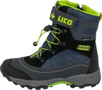 Lico Claron VS coole Jungen Winter Nylon Tex Boots marine, Warmfutter, warme Einlegesohle