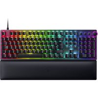 Razer Huntsman V2 Clicky Optical Switch Purple - Gaming-Tastatur - schwarz