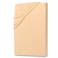 Jersey Kinder Spannbettlaken 70x140cm Apricot