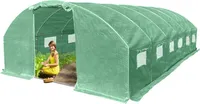 4iQ Gewächshaus Folientunnel 3x6m Grün 19 mm