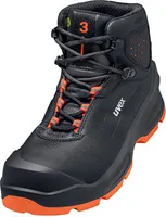 uvex 3 Stiefel S3 schwarz, orange Weite 10 Gr. 41