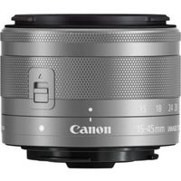 Canon EF-M 15-45mm f/3.5-6.3 IS STM Objektiv – Silber, Weitwinkel-Zoomobjektiv, 10/9, 15 - 45 mm, Bildstabilisator, Canon EF-M, Autofokus
