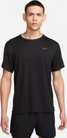 Nike M Nk Df Uv Miler Ss 010 Black/Reflective Silv S