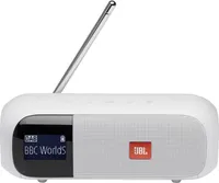 Přenosný analogový a digitální tuner JBL 2, bílý