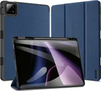 Dux Ducis Domo Klapphülle mit Stifthalter kompatibel mit Honor Pad 9 12.1" Blau