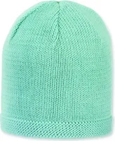 Sterntaler Strickmütze, unifarben aus Baumwolle  mintgrün 39
