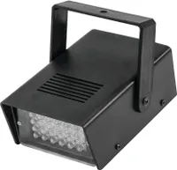EUROLITE LED Disco Strobe biely, zvuk
