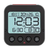 Digitaler Funkwecker mit Temperaturanzeige BINGO 2.0, 60.2550.01, TFA Dostmann