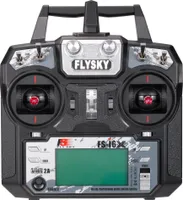 Flysky FS-i6X 2,4 GHz 10CH AFHDS 2A RC-Sender mit FS-iA6B-Empfaenger fuer RC-Drohnenflugzeug-Hubschrauber