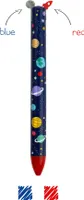 Click&Clack Two Color Pen- Space