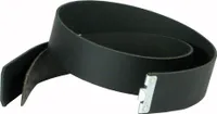 Lederkoppel 100 cm x 42 mm, schwarz