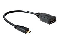 DELOCK HDMI Kabel Ethernet A -> micro D Bu/St 0,20 m
